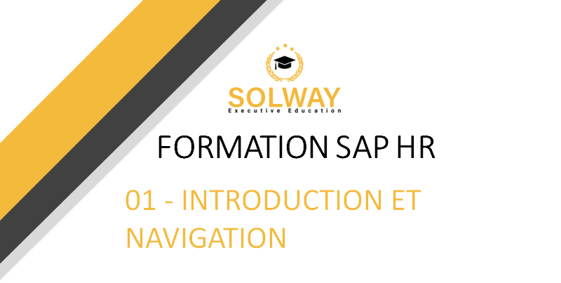 SAP HR - Introduction et navigation